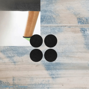 Self-Adhesive Felt Furniture pads-19mm (pkt 20) protect your floors