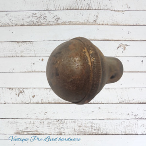 New Collection: Rusty door knob 46mm - recycled rustic barn look