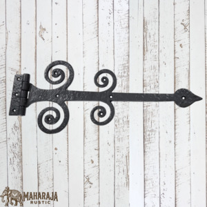 New Collection: Ornate Iron T-Hinge 431mmx 177mm (MAJ-809)