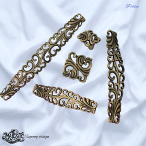 Patene Regency antique design cabinet knob & Handles
