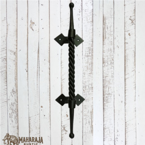 Twisted Cast Iron Iron Door Pull 503mm (MAJ-824)