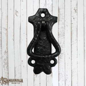 Cast Iron Pendant drop cupboard handle (MAJ-855) 80mm x 36mm