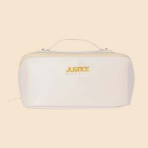 Justice Haircare Cream Cosmetic Bag