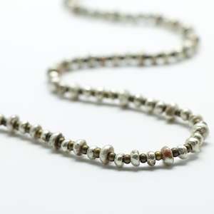 Necklace: N15 - Silver/Brass Pirepire Necklace - WHOLESALE