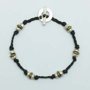 Lower Price Point Reticulated Brass Wholesale: B6 - Braided Pirepire Bracelet - WHOLESALE