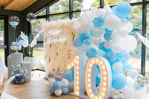 Products: Girls birthday party decoration flower wall package In Auckland just joy events