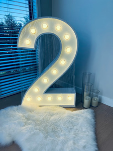 Led Number Marquee Lights just joy events
