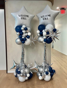 Products: Tassel shaped balloon column just joy events
