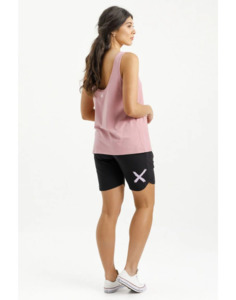 Apartment Shorts (Black w Lilac X) - Shorts : Just Looking - Homelee S24 S25SALE