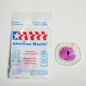 Products: American Mantle 803K DT-100 Mantle 2 pack Thorium