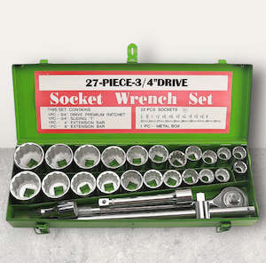 3/4in Socket Set Heavy duty