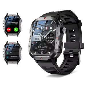 All: Rugged 2.0” Smart Watch for Men – Bluetooth Calling, Sports Modes, Fitness Tracker | NZ Stock | Overnight Delivery