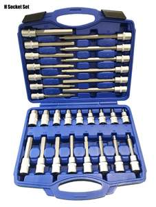 Tools: 30PCS Torx Bit Socket Set – Chrome Vanadium Steel, H5–H19, Long & Medium Sizes | NZ Stock | Overnight Delivery | Afterpay & Zip Pay