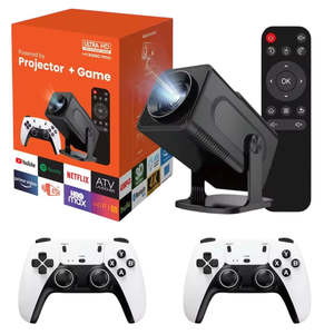 Smart Projector + 30,000 Games Console Combo – Android 11, WiFi6, 4K Support |&hellip;