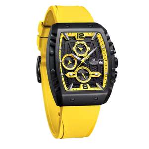 Men’s Strap Quartz Watch – Chronograph & Calendar, 3ATM Water Resistant | Lu&hellip;