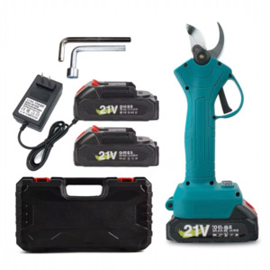 All: 21V Cordless Electric Pruner – 25mm Cut, 2 Batteries & Case | NZ Stock | Overnight Delivery | Afterpay & Zip Pay