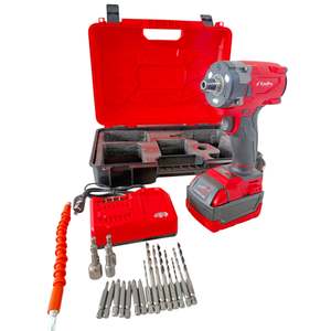 KiwiPro 21V Cordless Brushless Impact Driver – 220Nm Power, Battery Compatible&hellip;