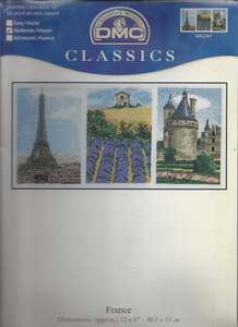 Vintage Crafts: France Cross-stitch Kit