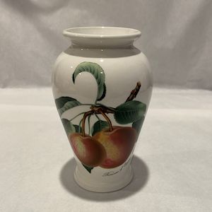 Pottery Glass: Portmeirion Pomona Princess of the Orange Pear Vase