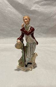 Antiques Collectables: Wedgwood & Co Antique Shepherd Figurine