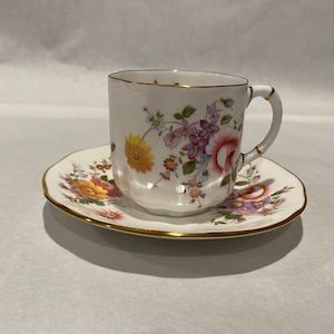 Royal Crown Derby Posies Demitasse Cup and Saucer