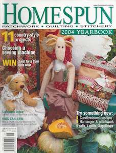 Magazines: Australian Homespun Patchwork, Quilting, Stitchery No 21