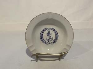 Vintage Finds: Florencia Ashtray with Blue Anchor