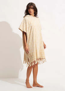 SFLKAFTN: Seafolly womens kaftans - natural poncho