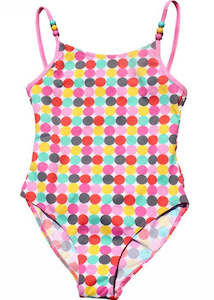 Sale All 5 10: Boboli girls swimsuits - pink spots