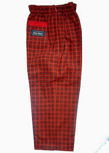 New Zealand Made: Kids Kaper boys trousers - red