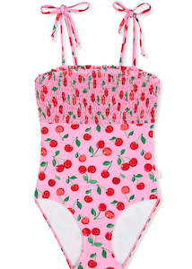 Seafolly: Seafolly girls swimsuit - Cherry