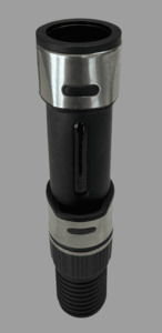 Products: K-Labs Spin Reel Seat – Black with Silver Hoods
