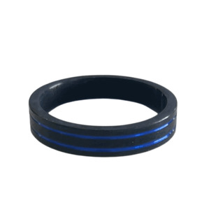 Products: Blue Black Trim Ring – Anodized Accent for Custom Rod Builders K-Labs
