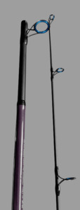Rock Rods: K-Labs Short Surf & Rock Casting Rod High Sensitivity Build Blue Zirconium Guides