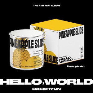 Baekhyun: BAEK HYUN The 4th Mini Album – Hello, World (Pineapple Ver.) (Limited Edition)