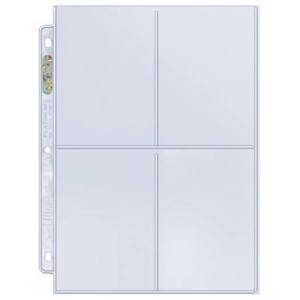 Ultra Pro: Ultra-Pro Platinum 4-Pocket Page