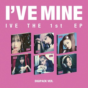IVE 1st EP – I’VE MINE (Digipack Ver.) (Random)