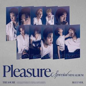 TREASURE Special Mini Album – PLEASURE (BLUE Ver.) (Random)