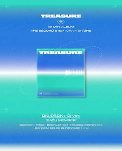 Treasure: TREASURE Mini Album Vol. 1 - THE SECOND STEP : CHAPTER ONE (DIGIPACK Ver.) (Random)