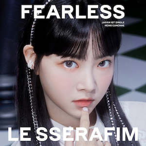 Le Sserafim: [PRE-OWNED] LE SSERAFIM 1st Single Album - Fearless (Japanese Edition)