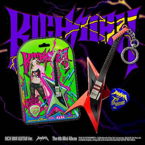 Aespa: PRE-ORDER: aespa The 6th Mini Album – Rich Man (RICH MAN GUITAR Ver.) (Random)