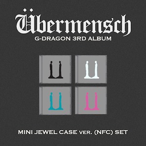 Sale Items: G-DRAGON 3rd Album – Übermensch (MINI JEWEL Ver.) (NFC) (Random)