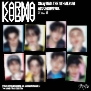 Stray Kids: PRE-ORDER: Stray Kids The 4th Album – KARMA (ACCORDION Ver.) (Random)