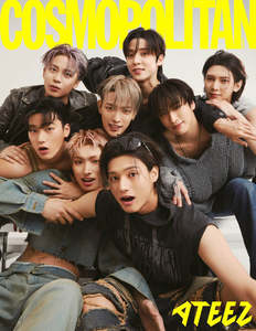 Ateez: [PRE-OWNED] Cosmopolitan Magazine - Ateez (August 2023)