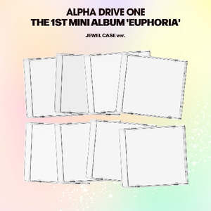 Boy Groups: PRE-ORDER: ALPHA DRIVE ONE The 1st Mini Album - EUPHORIA (JEWEL CASE Ver.) (Random)