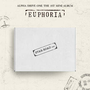 Boy Groups: PRE-ORDER: ALPHA DRIVE ONE The 1st Mini Album - EUPHORIA (STAR ROAD Ver.)