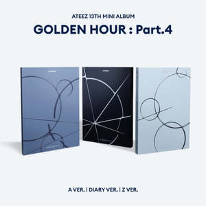 Ateez: PRE-ORDER: ATEEZ 13th Mini Album - GOLDEN HOUR : Part.4 (Random)