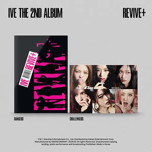 PRE-ORDER: IVE – The 2nd Album - REVIVE+ (BANGERS Ver. / CHALLENGERS Ver.) (Random)