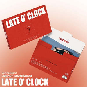 PRE-ORDER: LATENCY 1st Mini Album - LATE O’ CLOCK (Postcard Ver.)