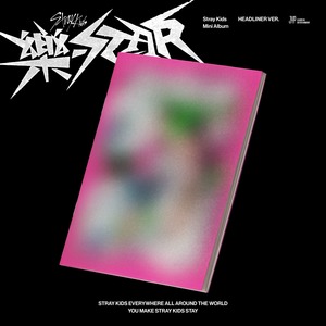Boy Groups: [PRE-OWNED] Stray Kids Mini Album – 樂-STAR [Rockstar] (HEADLINER Ver.)